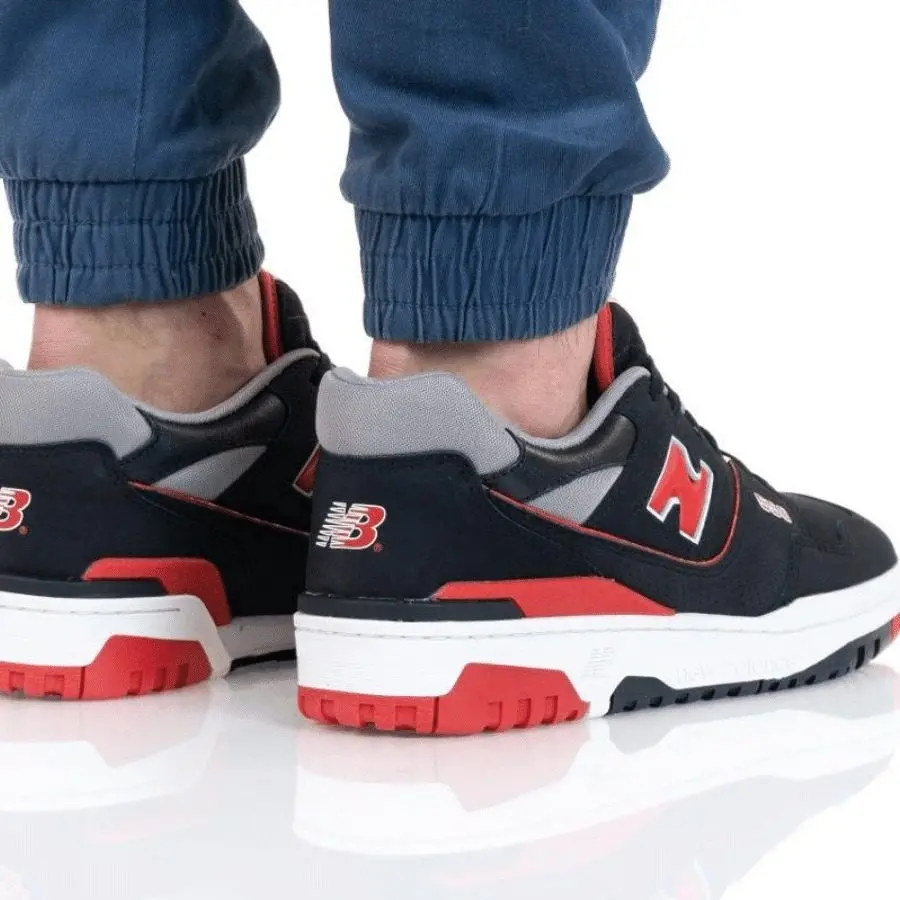 Giày New Balance 550 'Black Red' BB550SG1 - Ảnh 7