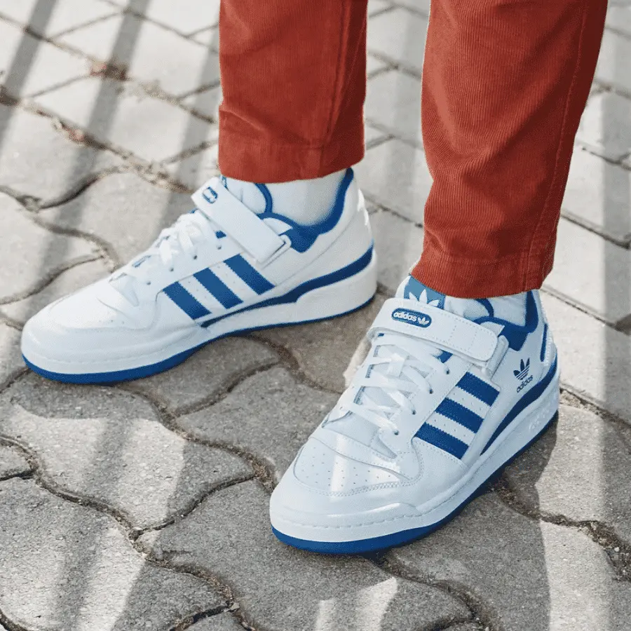 Giày Adidas Forum Low 'White Royal Blue' FY7756 - Ảnh 5