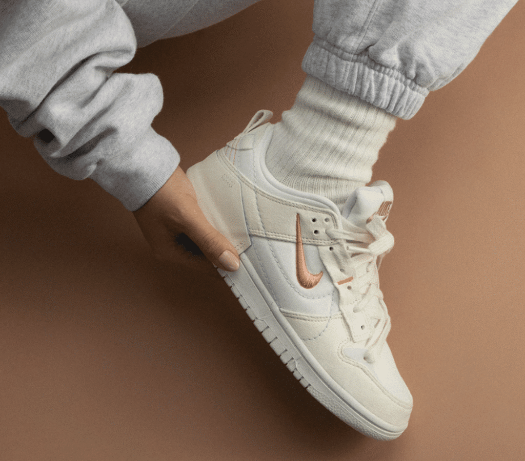 Giày Nike Wmns Dunk Low Disrupt 2 'Pale Ivory' DH4402-100 - Ảnh 3