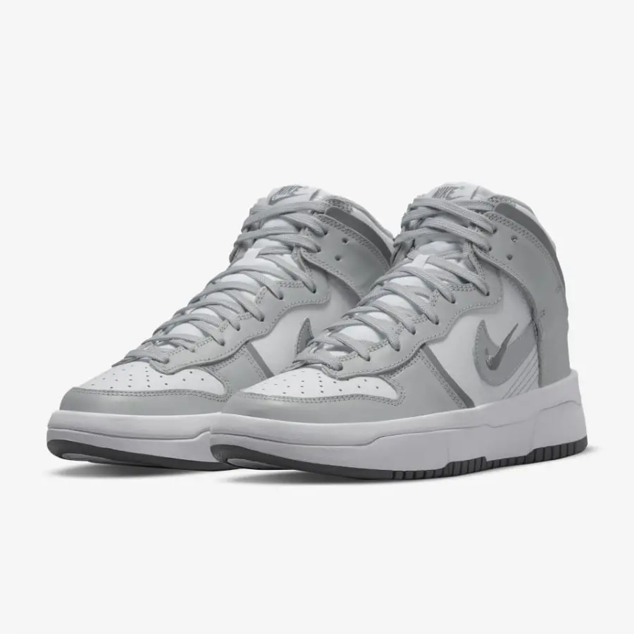Alternative view of Giày Nike Dunk High Up Light Smoky Gray DH3718-106