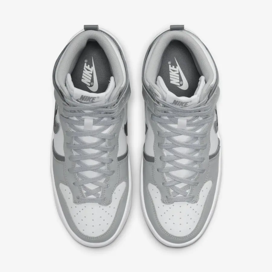 Giày Nike Dunk High Up Light Smoky Gray DH3718-106 - Ảnh 3