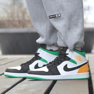 Alternative view of Giày Nike Air Jordan 1 Mid SE 'Oakland' 852542-101