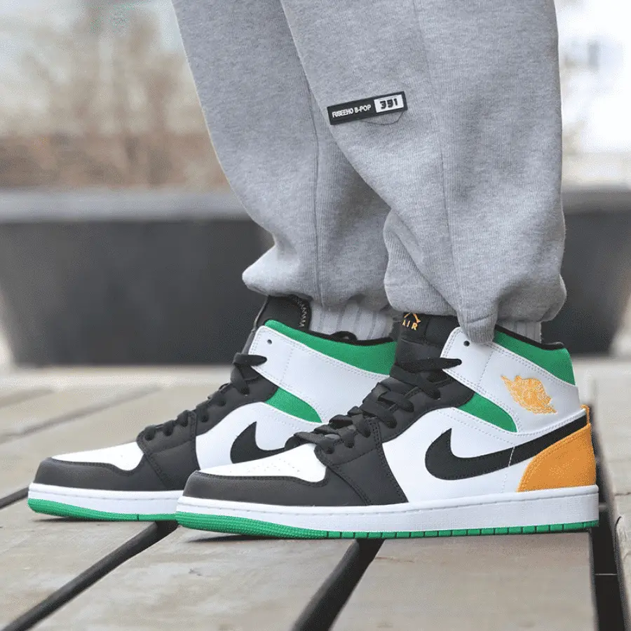 Alternative view of Giày Nike Air Jordan 1 Mid SE 'Oakland' 852542-101
