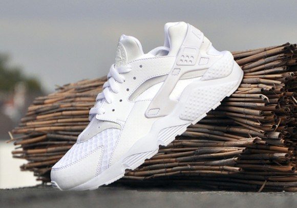 Giày Nike Air Huarache 'Triple White' 654275-110 - Ảnh 4