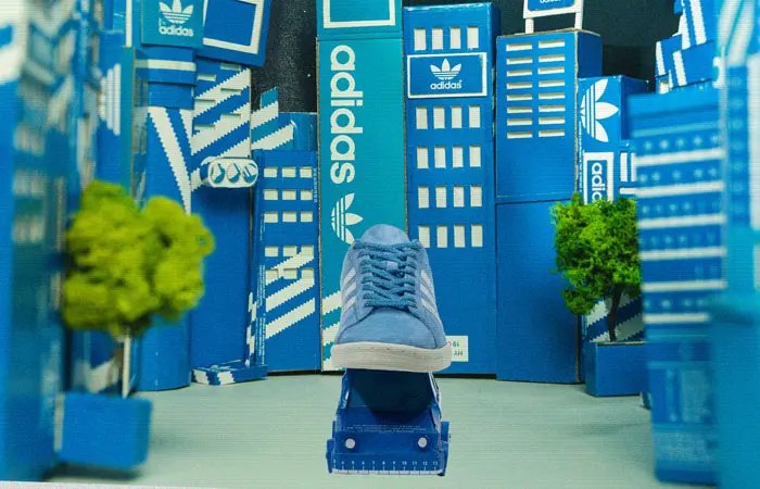 Alternative view of Giày Adidas Human Made x Campus 'Light Blue' FY0731