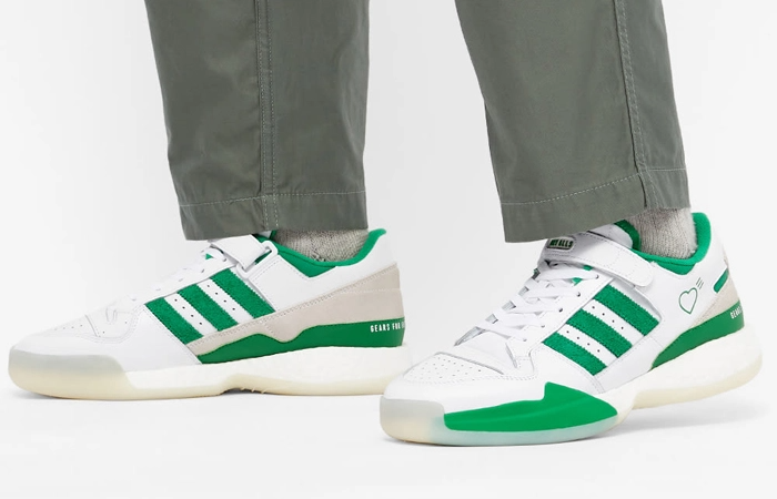 Giày Adidas Human Made x Forum Low 'Green' S42976 - Ảnh 2