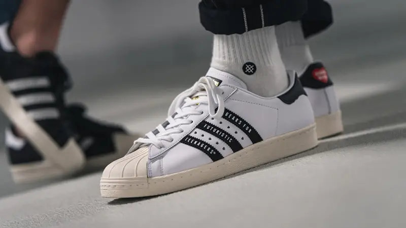 Giày Adidas Human Made x Superstar 'White Black' FY0728 - Ảnh 6