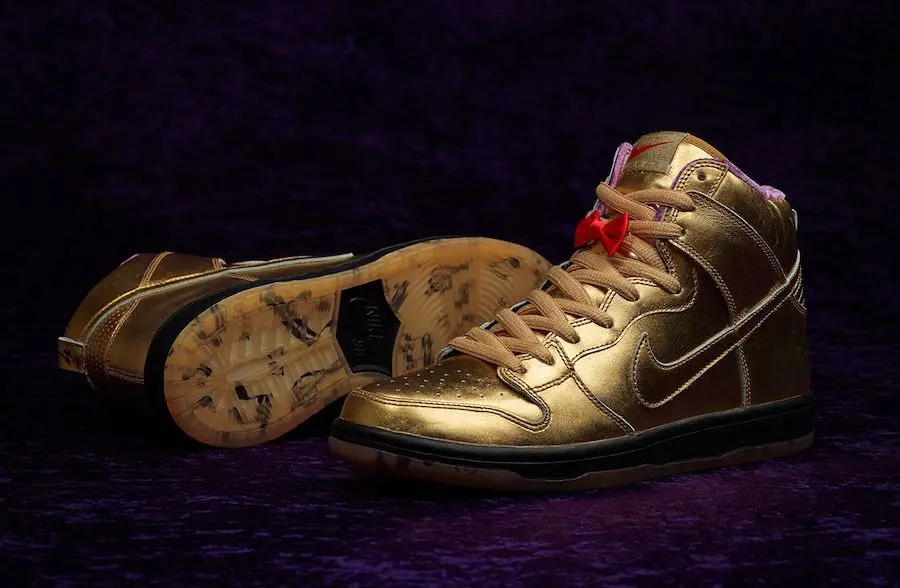 Giày Nike Humidity x Dunk High SB 'Trumpet' AV4168-776 - Ảnh 3