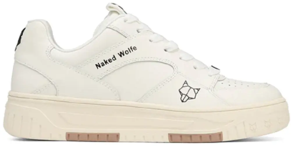 Giày Naked Wolfe Hyde Lather 'White'