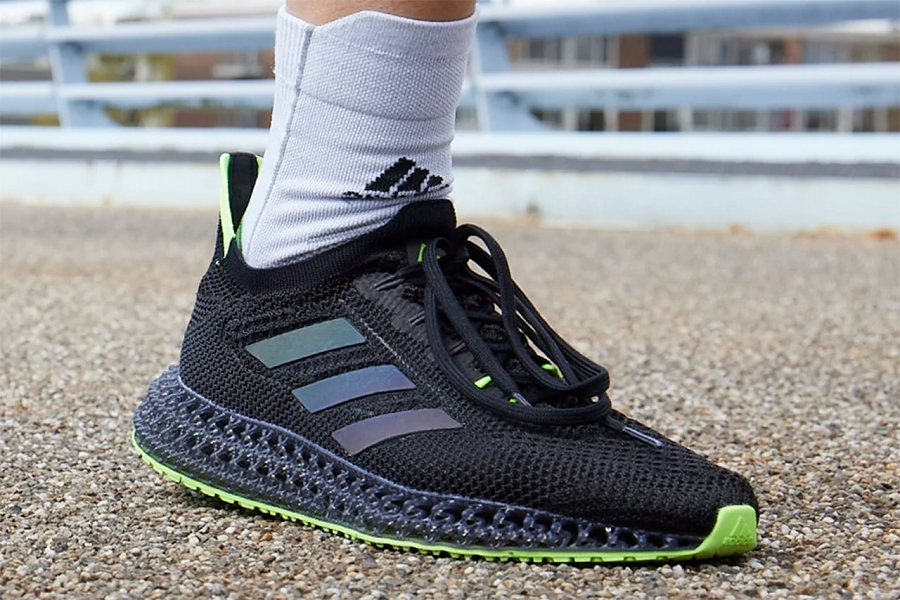 Giày Adidas 4DFWD 'Core Black Green' Q46446 - Ảnh 3