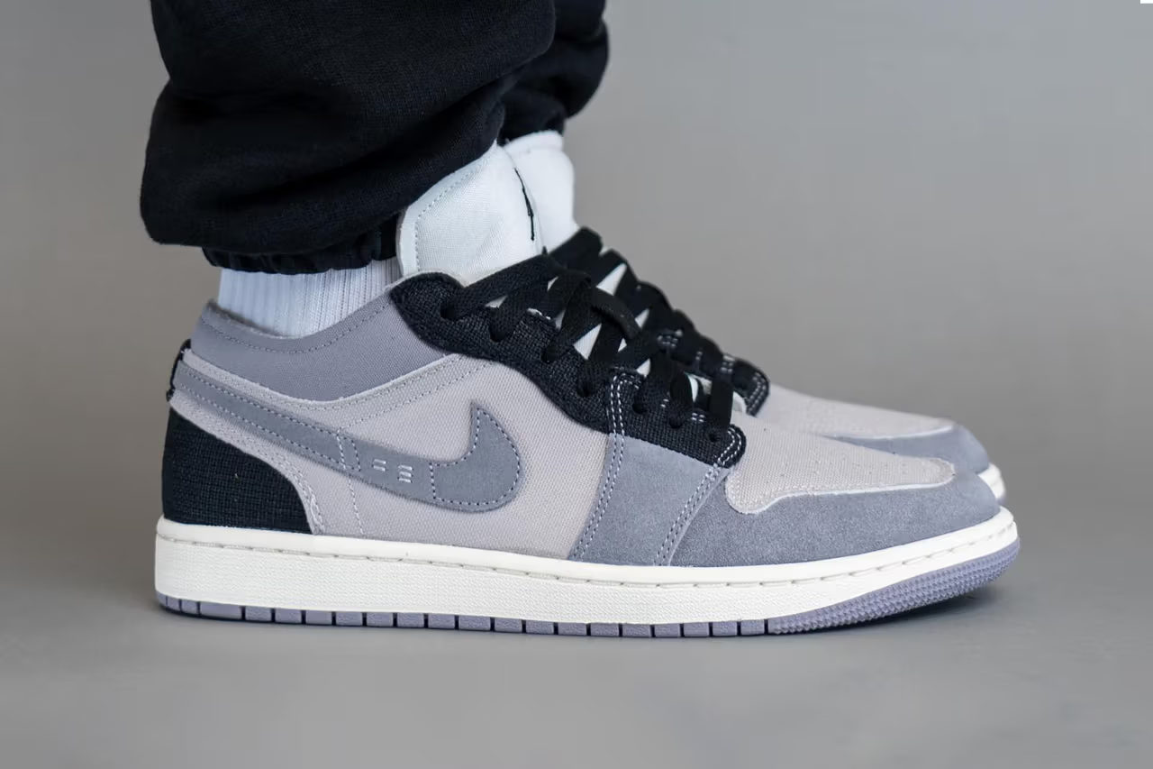 Giày Nike Air Jordan 1 Low SE 'Inside Out - Cement Grey' DZ4135-002 - Ảnh 2