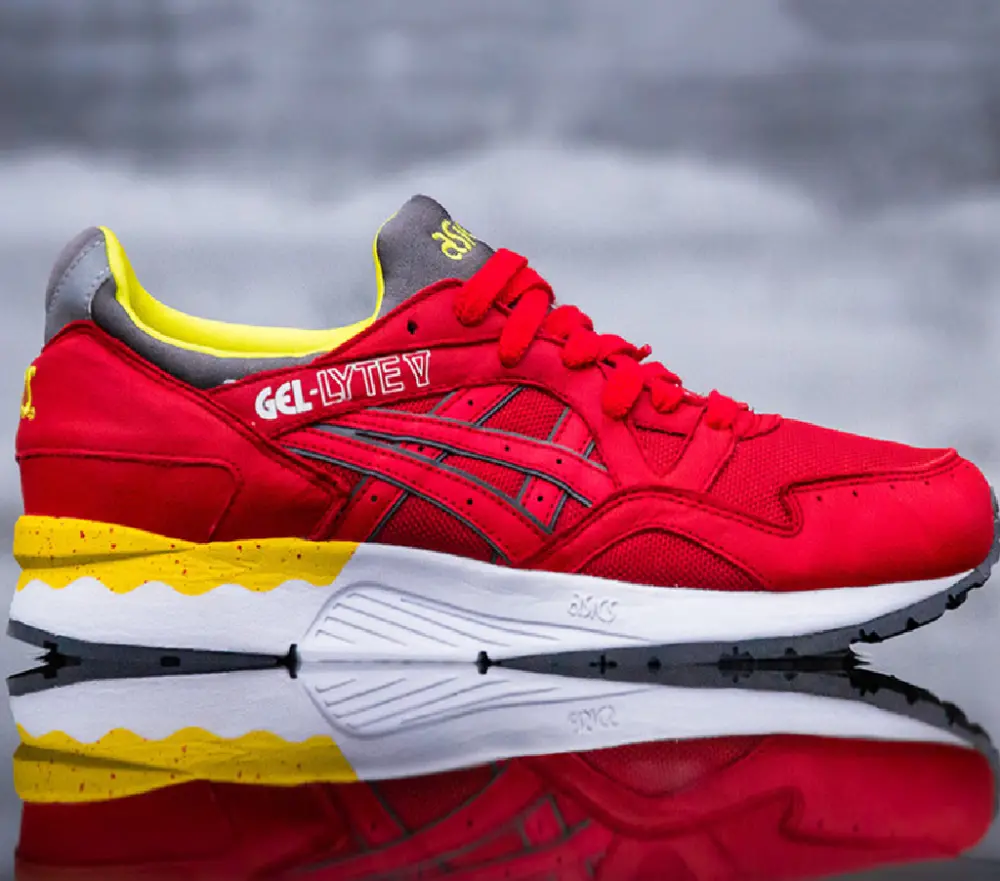 Alternative view of Giày Asics Gel Lyte 5 'Fiery Red' H415N-2301