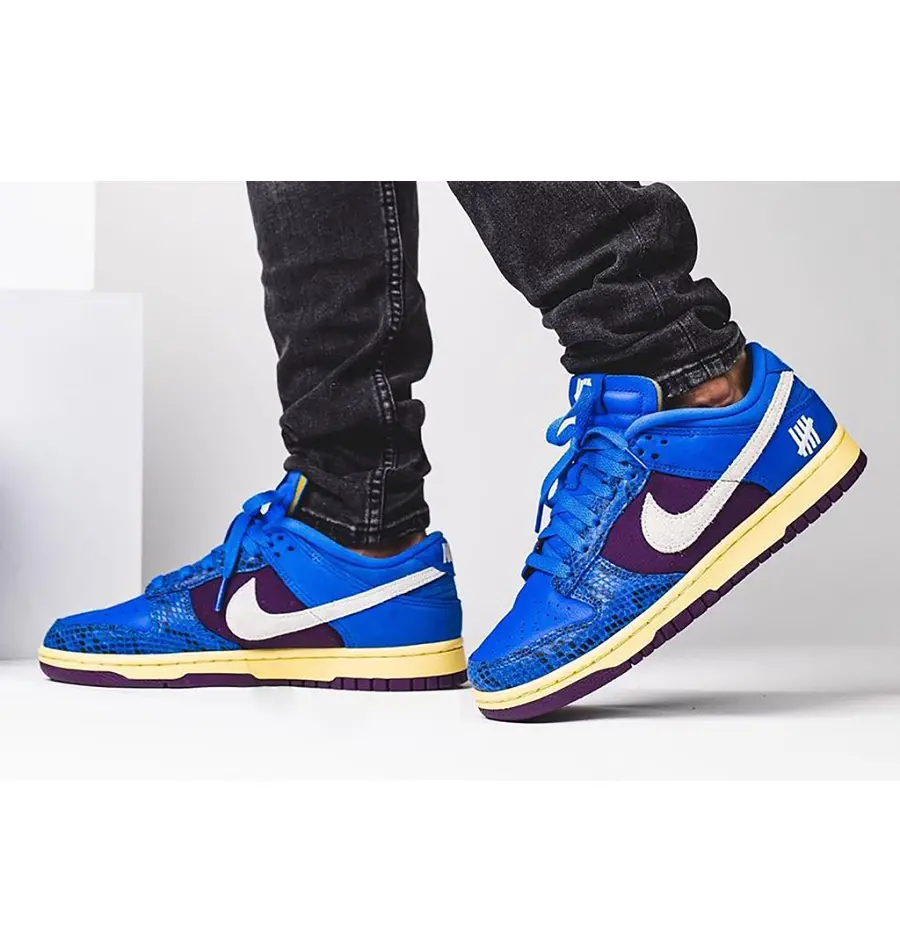 Alternative view of Giày Nike Dunk Low Undefeated 5 On It Dunk Vs AF1 'Blue' DH6508-400