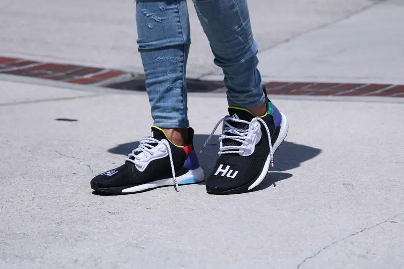 Giày Adidas Pharrell Williams Solar HU Glide 'Black' BB8041 - Ảnh 4