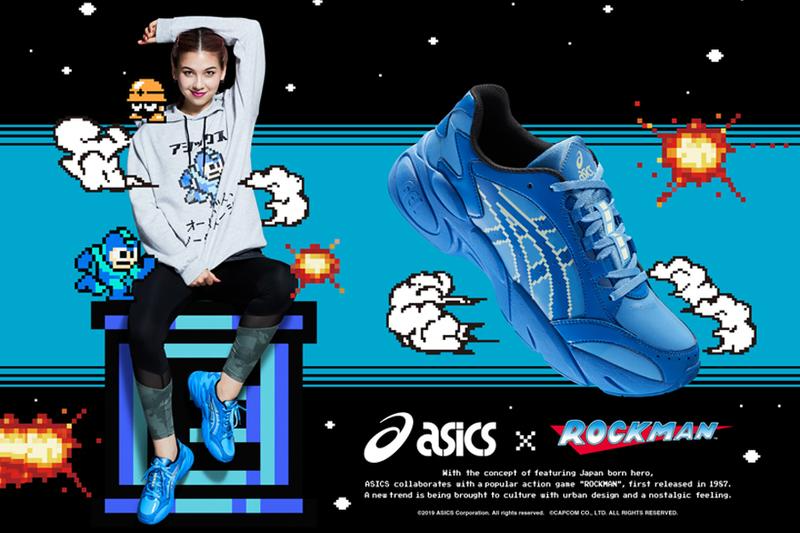 Giày Asics Capcom x Gel BND Rockman 1021A313 400 - Ảnh 6