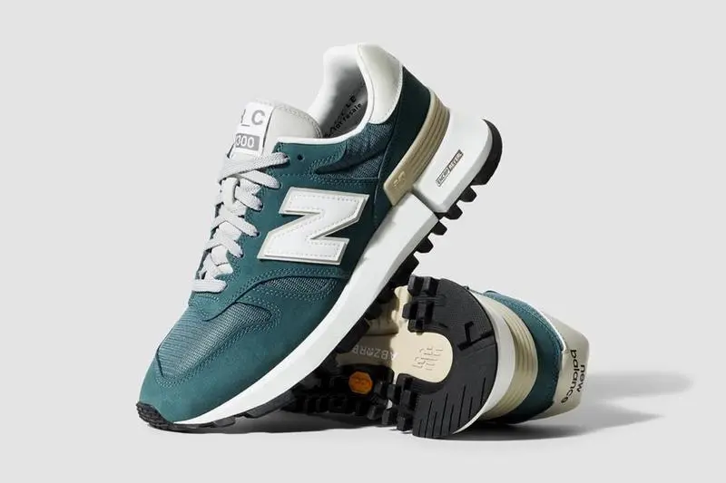 Giày New Balance Tokyo Design Studio x RC 1300 'Mallard Blue' MS1300TG - Ảnh 6