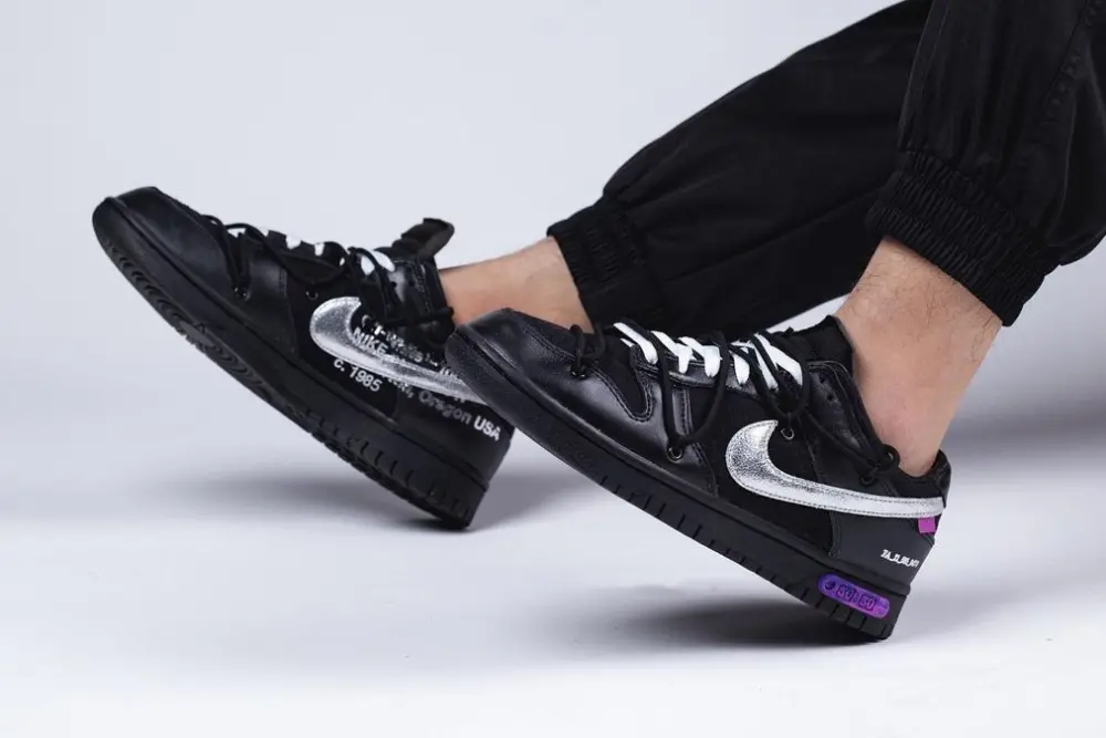 Giày Nike Off-White x Dunk Low 'Lot 50 of 50' DM1602-001 - Ảnh 6