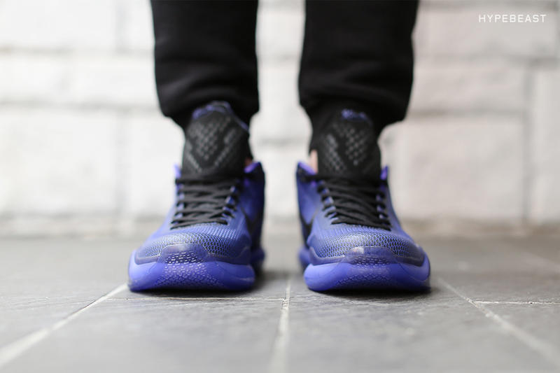 Giày Nike Kobe 10 'Blackout' 705317-005 - Ảnh 4