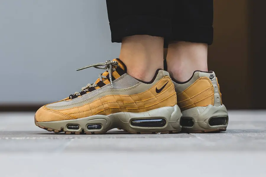 Giày Nike Air Max 95 Premium 'Wheat' 538416-700 - Ảnh 4