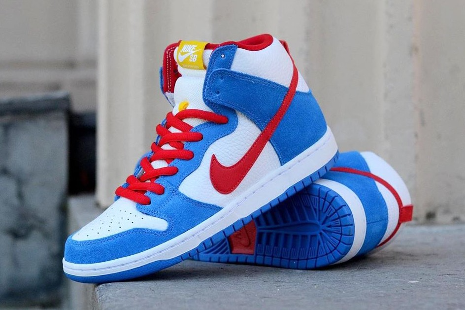 Giày Nike Dunk High SB 'Doraemon' CI2692-400 - Ảnh 3