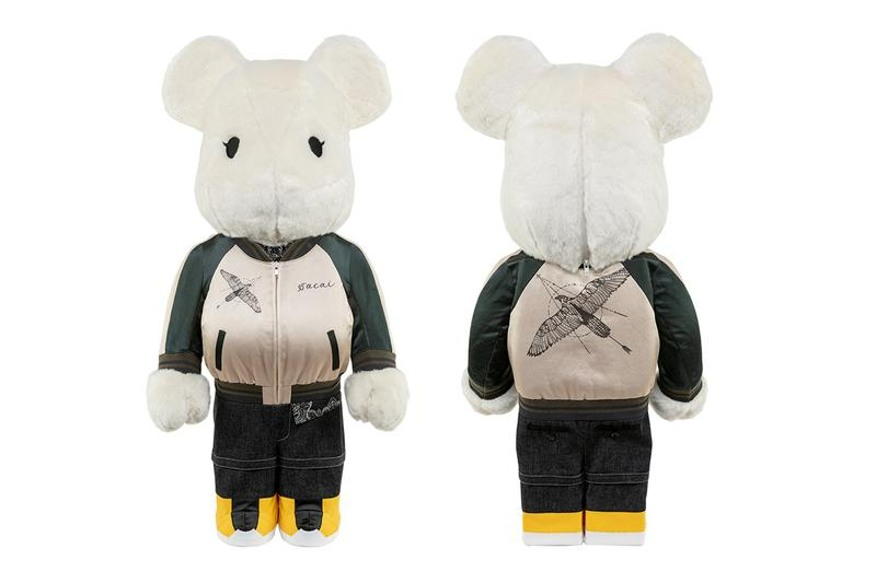 Mô Hình Bearbrick Sacai x Dr.Woo - Ảnh 2