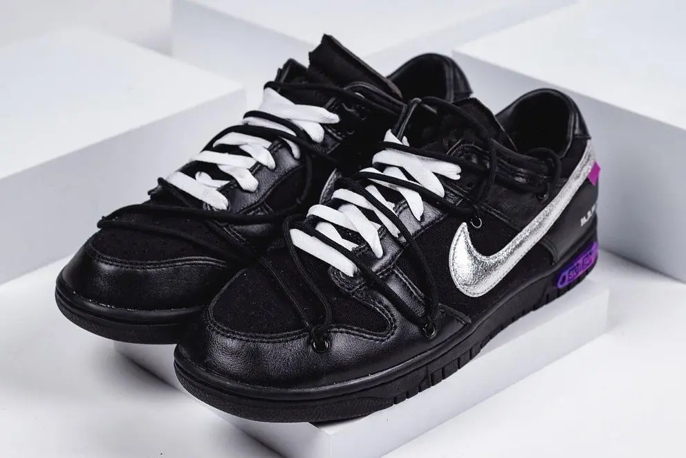 Giày Nike Off-White x Dunk Low 'Lot 50 of 50' DM1602-001 - Ảnh 4