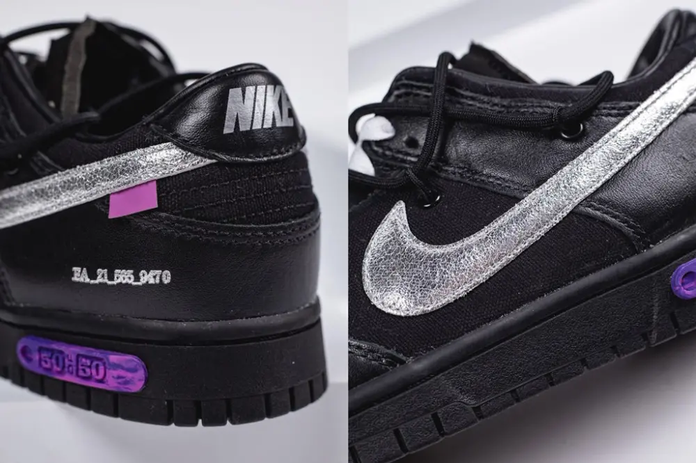Giày Nike Off-White x Dunk Low 'Lot 50 of 50' DM1602-001 - Ảnh 5