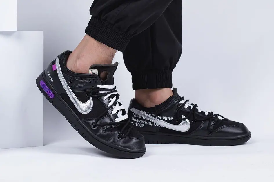 Giày Nike Off-White x Dunk Low 'Lot 50 of 50' DM1602-001 - Ảnh 10