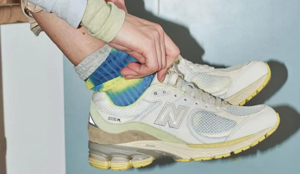 Giày New Balance x Auralee 2002R 'White' M2002RA1 - Ảnh 5