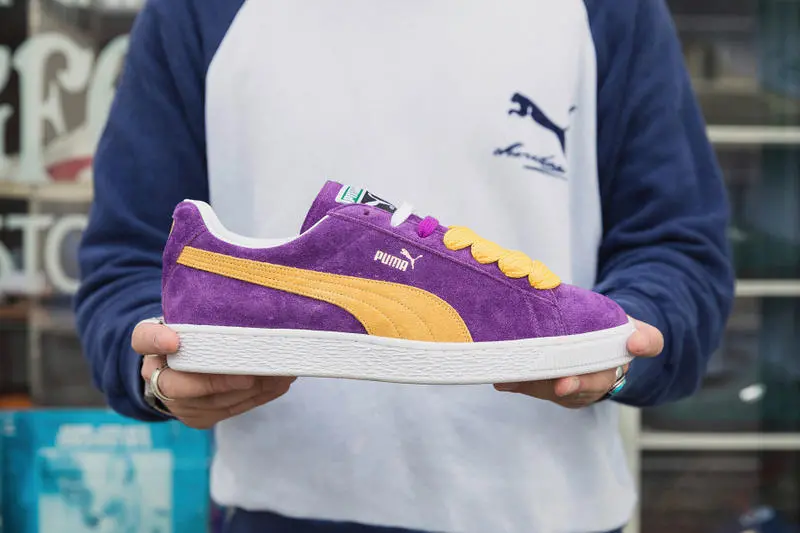 Giày Puma Suede Teams 'Los Angeles Lakers' 380168-03 - Ảnh 7