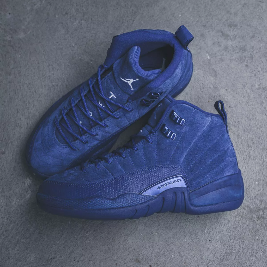 Giày Nike Air Jordan 12 Retro BG 'Deep Royal' 153265-400 - Ảnh 4