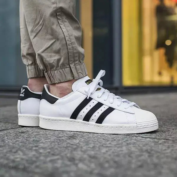 Giày Adidas Superstar 80s 'White Black' G61070 - Ảnh 5