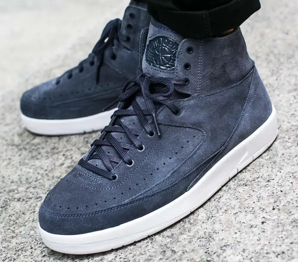Giày Nike Air Jordan 2 Retro Deconstructed 'Thunder Blue' 897521-402 - Ảnh 3