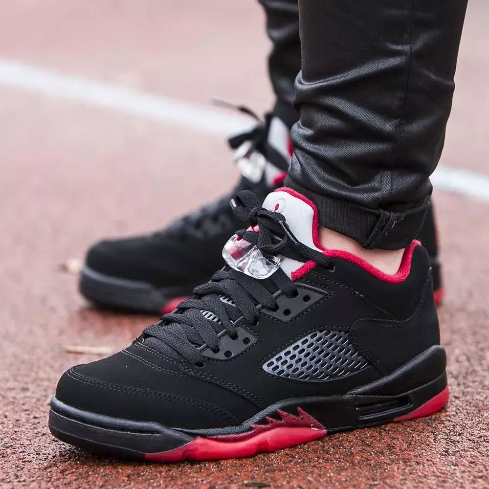 Giày Nike Air Jordan 5 Retro Low BG 'Alternate 90' 314338-001 - Ảnh 4