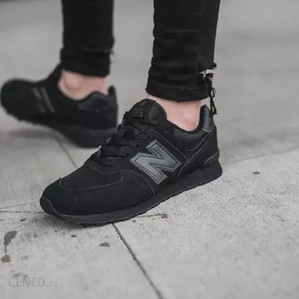 Alternative view of Giày New Balance 574 Kids 'Black' GC574TB