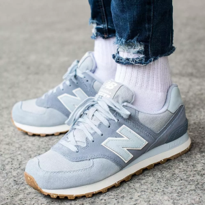 Alternative view of Giày New Balance 574 'Light Porcelain Blue' ML574SEB