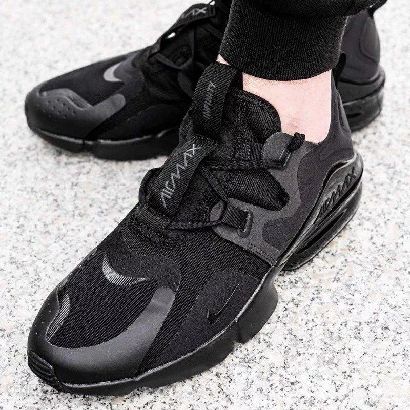 Giày Nike Air Max Infinity 'Triple Black' BQ3999-004 - Ảnh 8