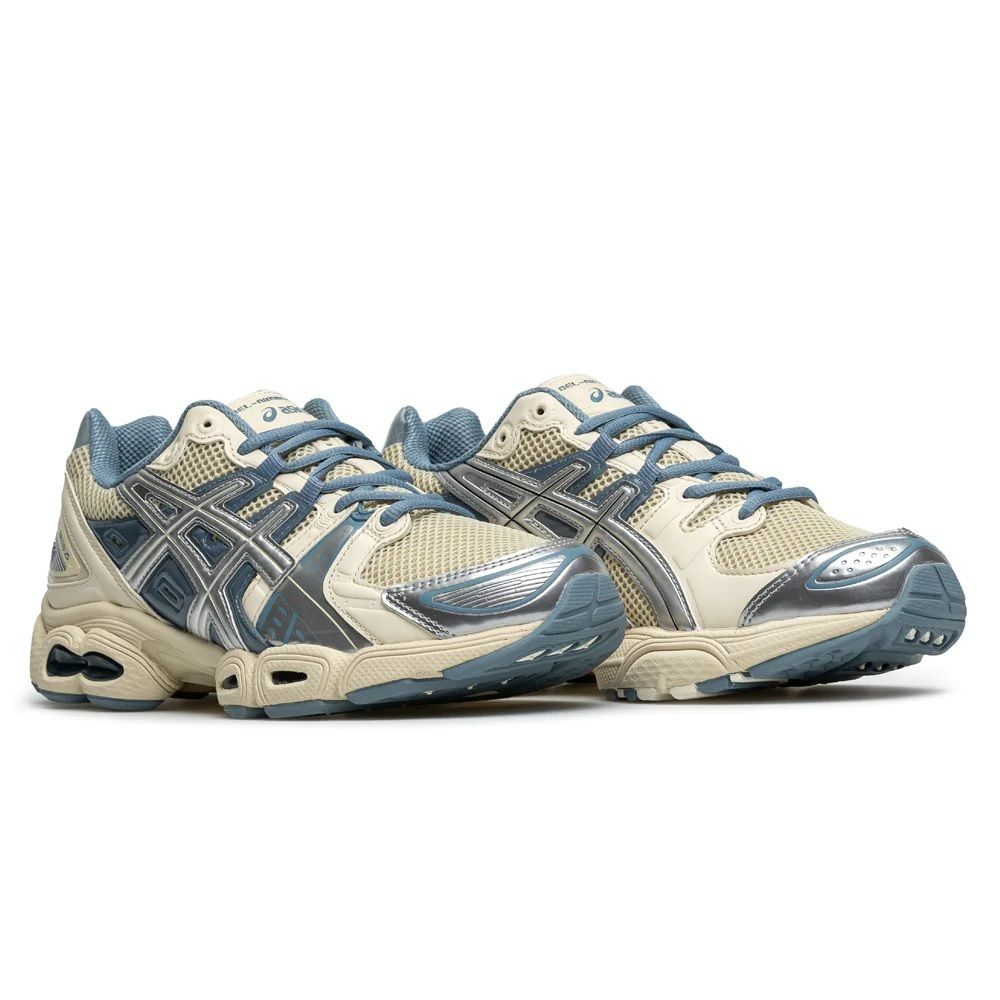 Giày Asics x Wind and Sea Gel-Nimbus 9 'Cream Pure Silver' 1201A801-101 - Ảnh 5