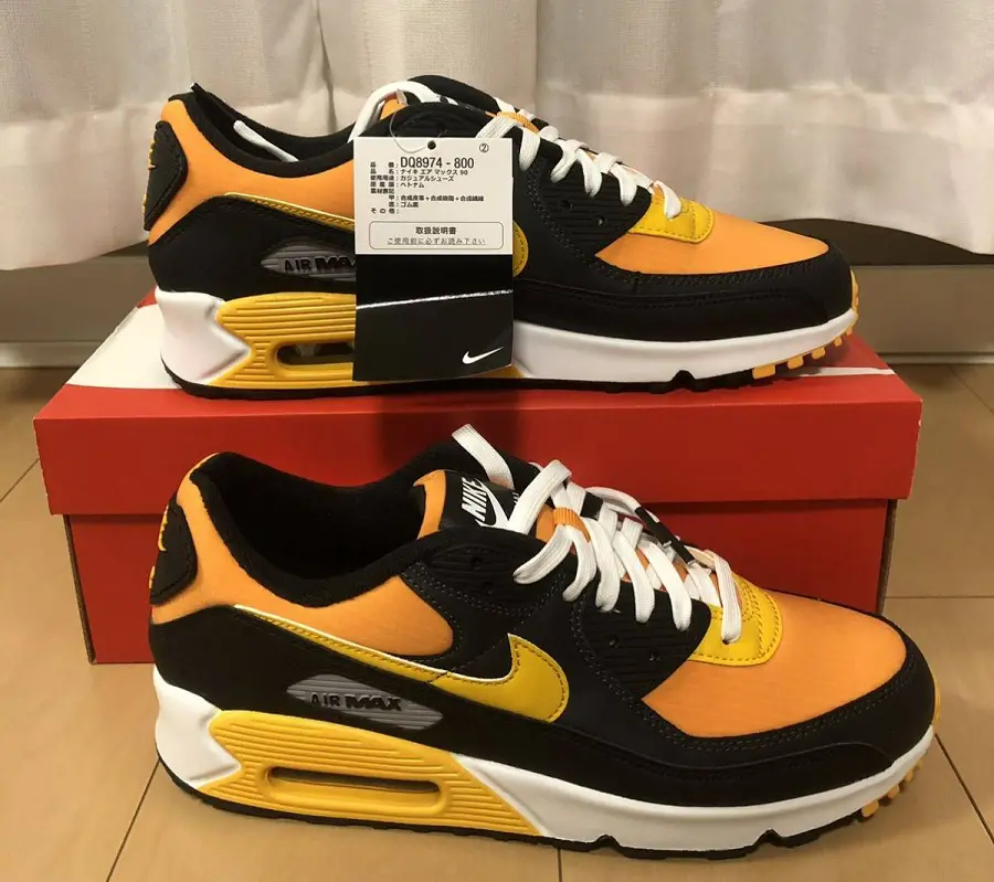 Giày Nike Air Max 90 'Anthracite Kumquat' DQ8974-800 - Ảnh 6