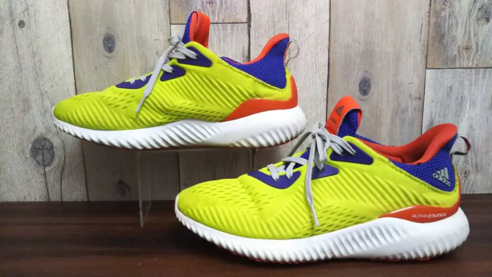 Alternative view of Giày Adidas Kolor x Alphabounce 'Semi Solar Yellow' CQ0303