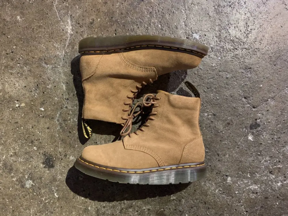 Giày Dr. Martens Berman Suede Leather Ankle Boots 26589220 - Ảnh 4