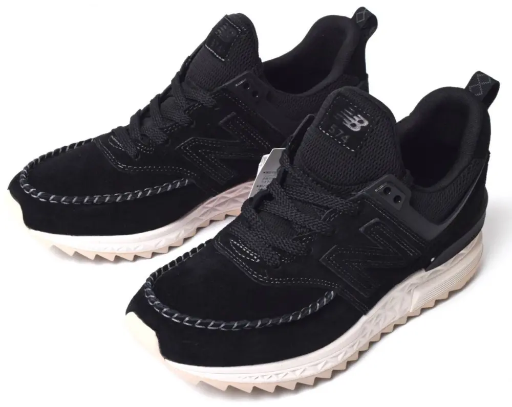 Giày New Balance 574 'Black' MS574NAK - Ảnh 3