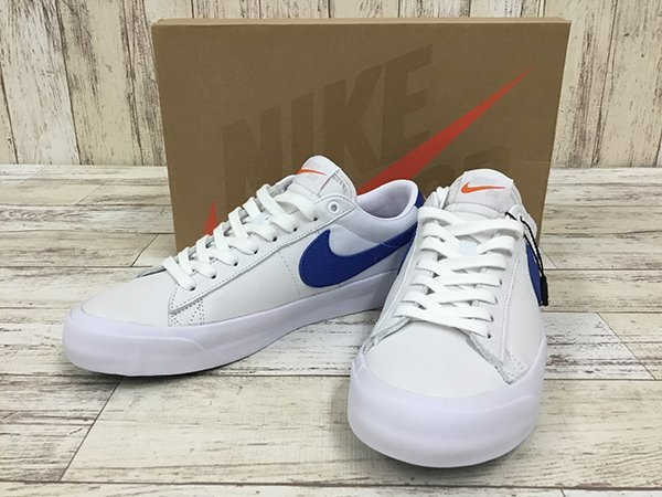 Giày Nike SB Zoom Blazer Low GT 'White Varsity Royal' DH5675-100 - Ảnh 4