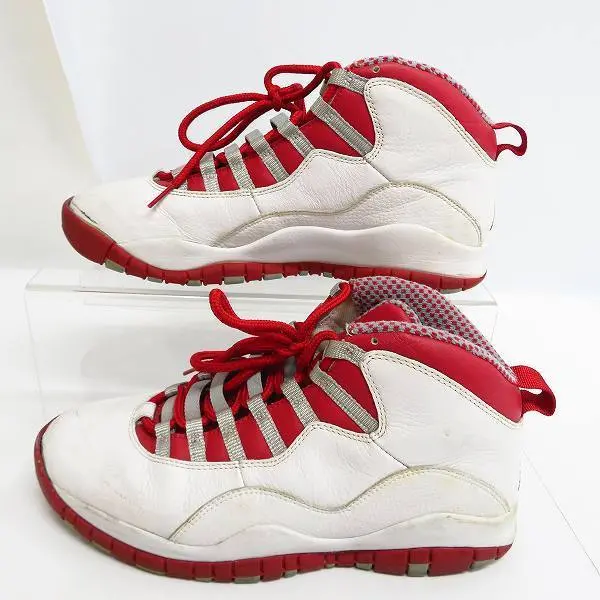 Giày Nike Air Jordan 10 Retro 'Red Steel' 2005 310805-161 - Ảnh 3