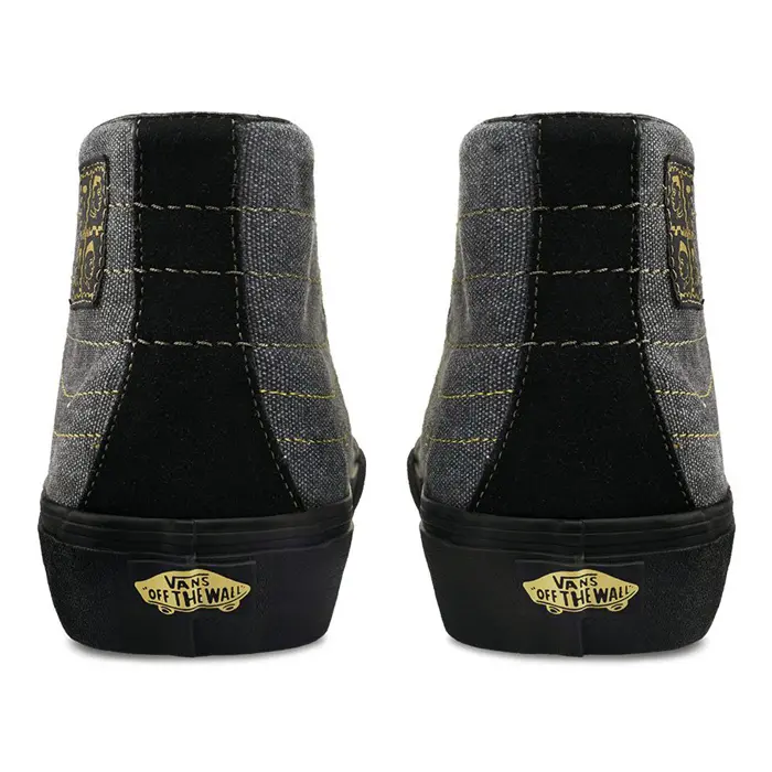 Giày Vans Michael February x Sk8-Hi 'Black Military' VN0A3MV122M - Ảnh 6