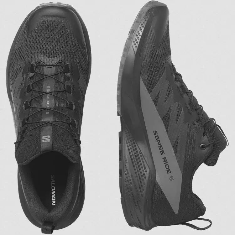 Giày Salomon Sense Ride 5 GTX ‘Black’ L47147200 - Ảnh 5