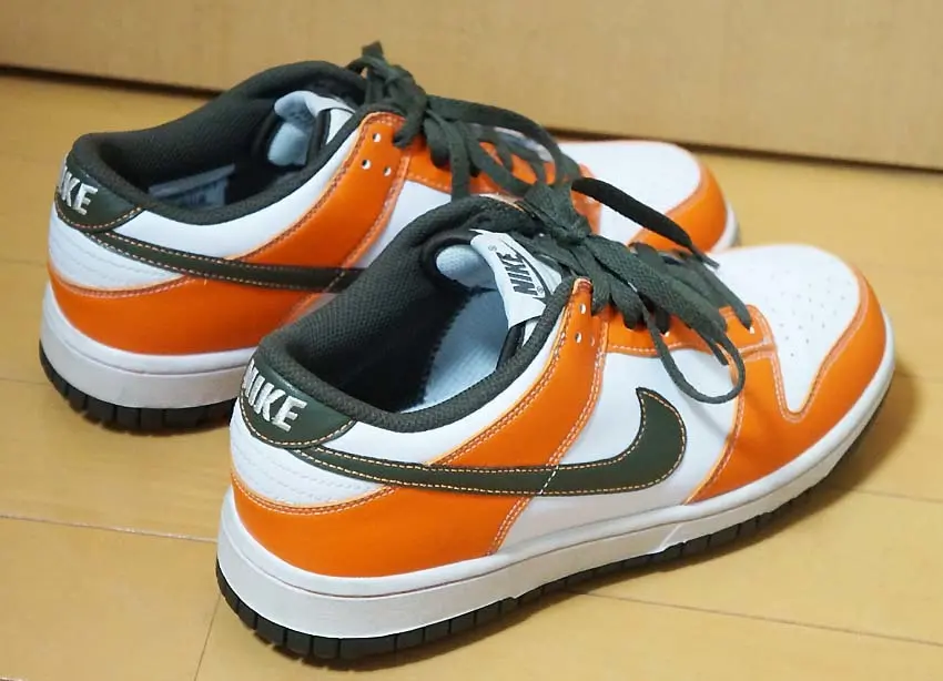 Alternative view of Giày Golf Nike Dunk NG Golf White Black Orange 484294-101