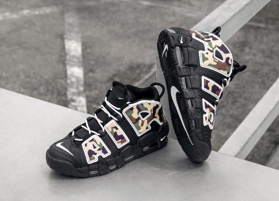 Giày Nike Air More Uptempo QS 'Camo' CJ6122-001 - Ảnh 5