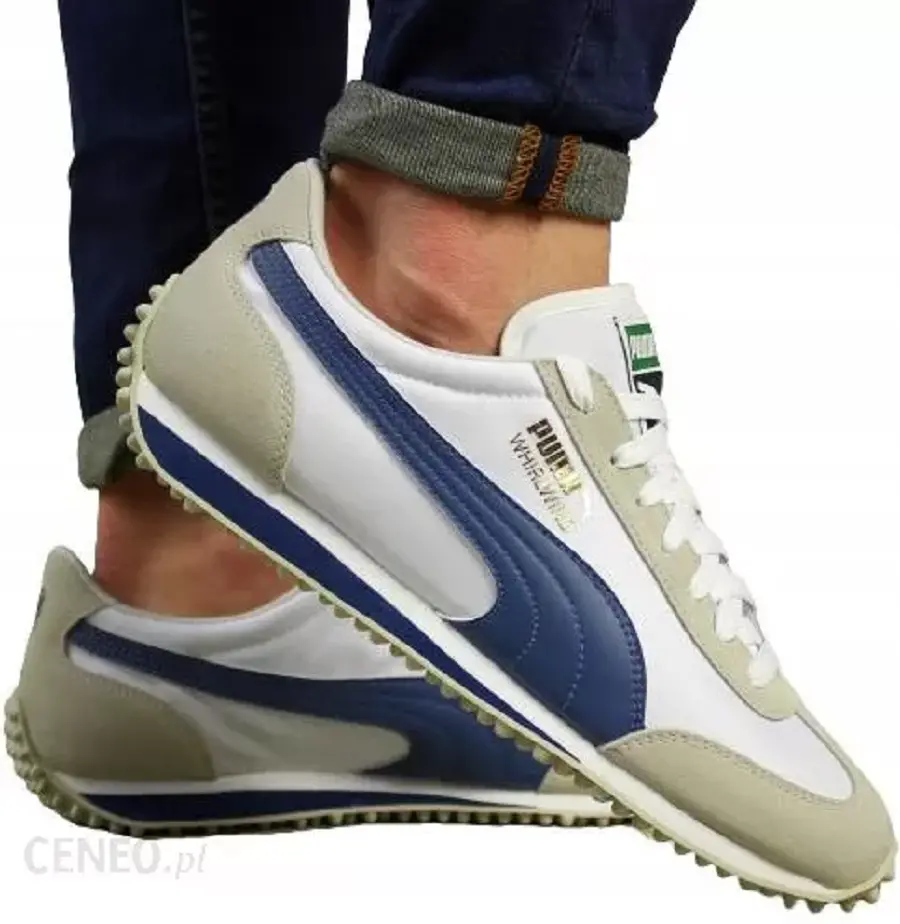 Alternative view of Giày Puma Whirlwind Classic 'Gray Blue White' 351293-99
