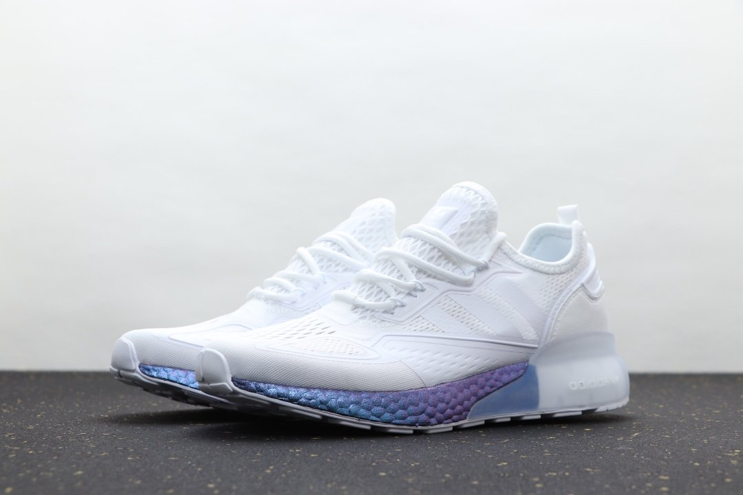 Giày Adidas ZX 2K Boost 'White Boost Blue Violet' FV2928 - Ảnh 4